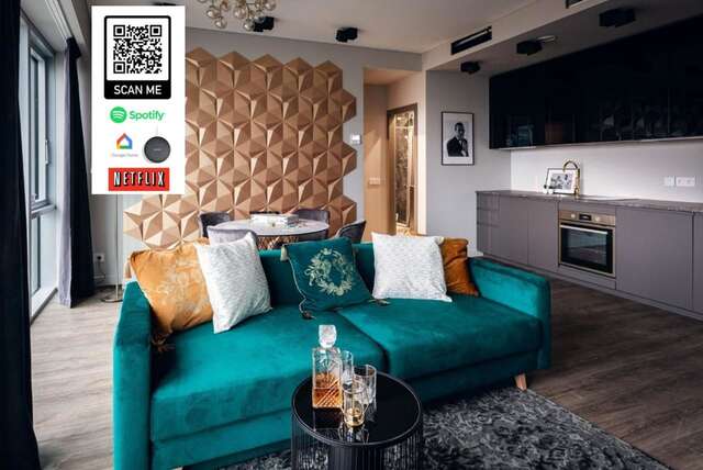 Апартаменты Brand New James Bond City Center Вильнюс-3