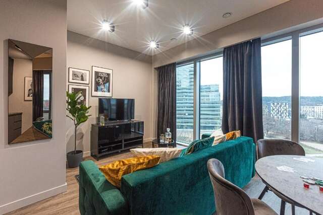 Апартаменты Brand New James Bond City Center Вильнюс-83